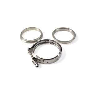 V-Bilincs 2" 51mm Stainless Steel Clamp with Adapter for Turbo Exhaust Systems - Vehicle connectors and fitting