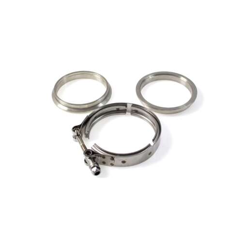 V-Bilincs 2" 51mm Stainless Steel Clamp with Adapter for Turbo Exhaust Systems