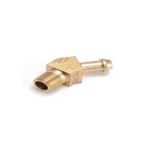 Brass 45 degree connector 1/8 inch threaded 6mm hose - Vehicle connectors and fitting