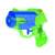 Green and blue mini water gun