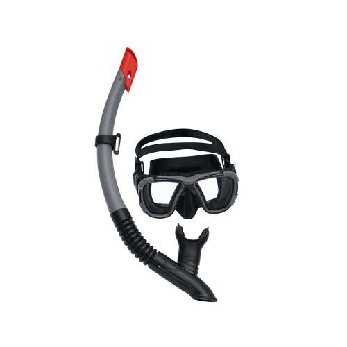 Bestway Hydro Pro Galapagos snorkeling set, grey, black, red