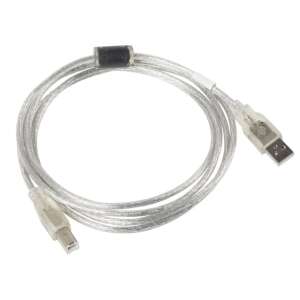 Kabel USB Lanberg CA-USBA-12CC-0018-TR 1,8 M USB 2.0 USB B przezroczysty - Lanberg Kabel USB