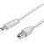 LogiLink USB-C to USB-B cable, 1 meter, white