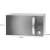 Proficook PC-MWG 1176 H microwave oven, silver, 23 liters, 800/1300W, dimensions