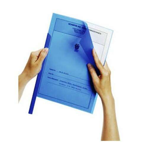 CRESTE RETRACTABILE A4 GR. 6 MM. LATIME 13 MM PENTRU 60 COLI, BLEUMARIN