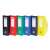 DONAU magazine files in various colors, 100mm, for A4 documents