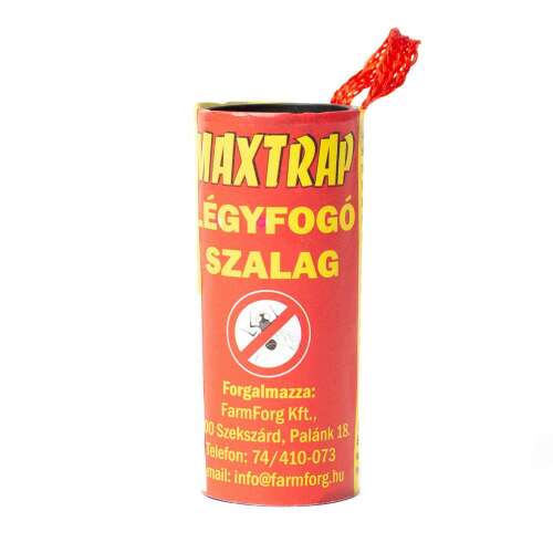 MaxTrap légyfogó szalag, ragacsos légyfogó, légycsapda, rovarcsapda, kártevőirtás
