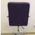 Hátsó nézet az Irodai szék Q-022 lila irodai székről