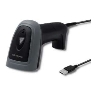 QOLTEC Wired QR Barcode Scanner, USB cable included - Barcode Scanner