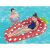 Child relaxing on a Bestway Strawberry Sweet Summer inflatable water hammock mattress