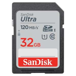 SanDisk Ultra memóriakártya 32 GB SDHC UHS-I Class 10 57442487 