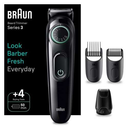 Braun BeardTrimmer 3 BT3421 Batérie 40 2 cm Čierna (447917) 101850634