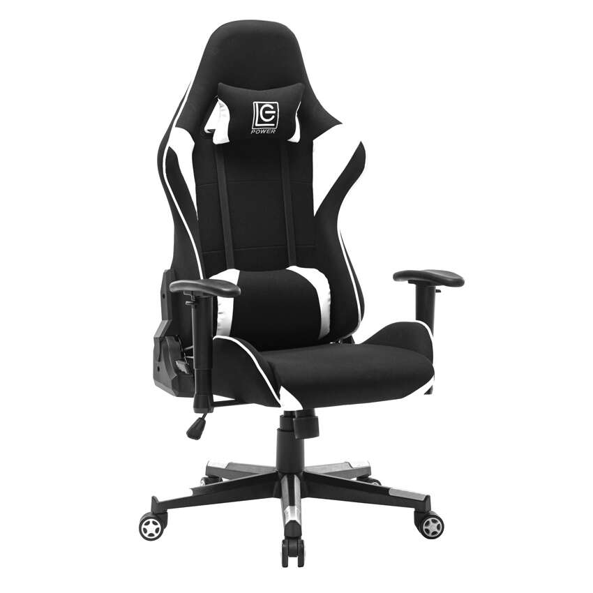 Lc-power lc-gc-703bw gamer szék - fekete/fehér (csomagsérült) (lc...
