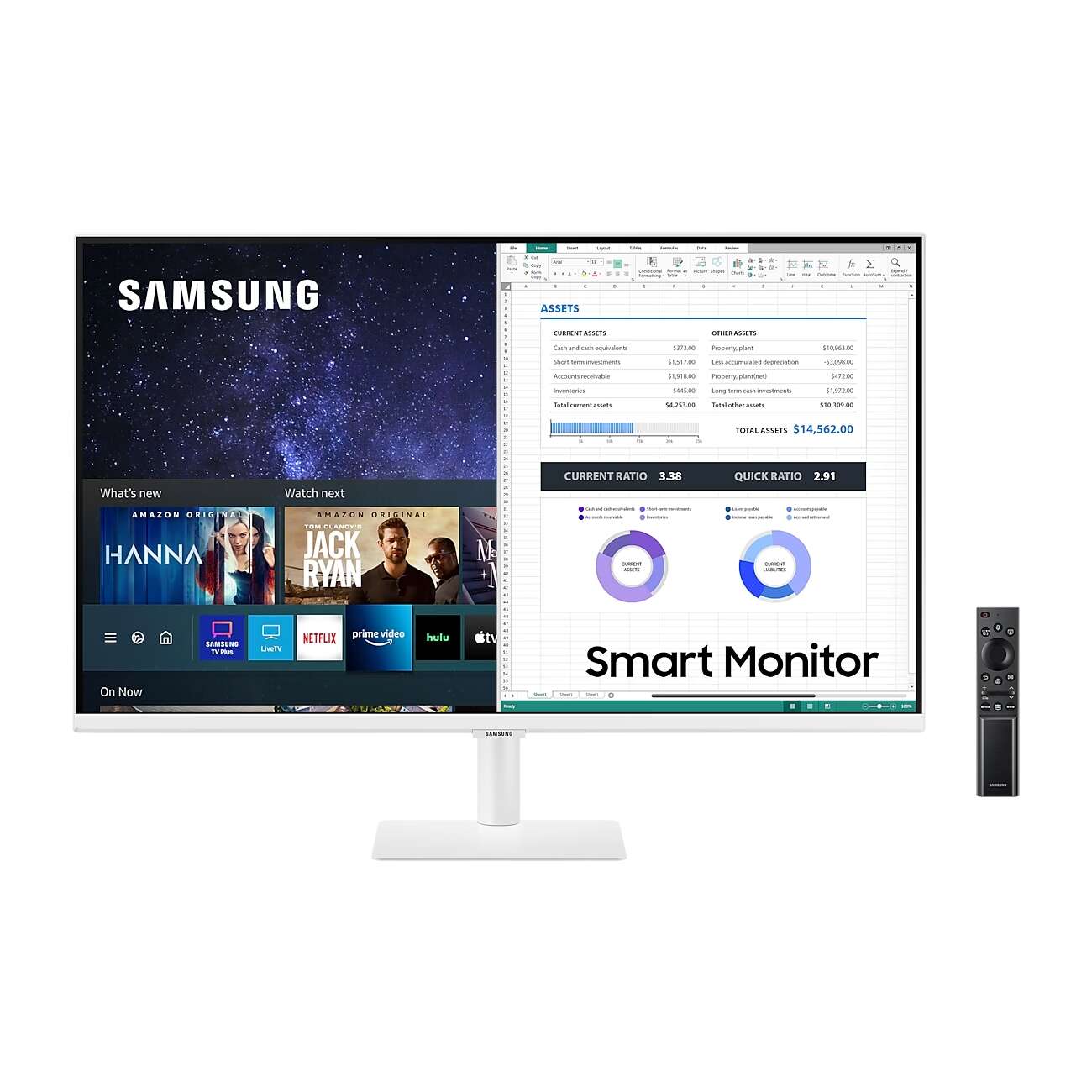 Samsung 32" s32am501nu smart monitor (használt, újszerű) (ls32am5...