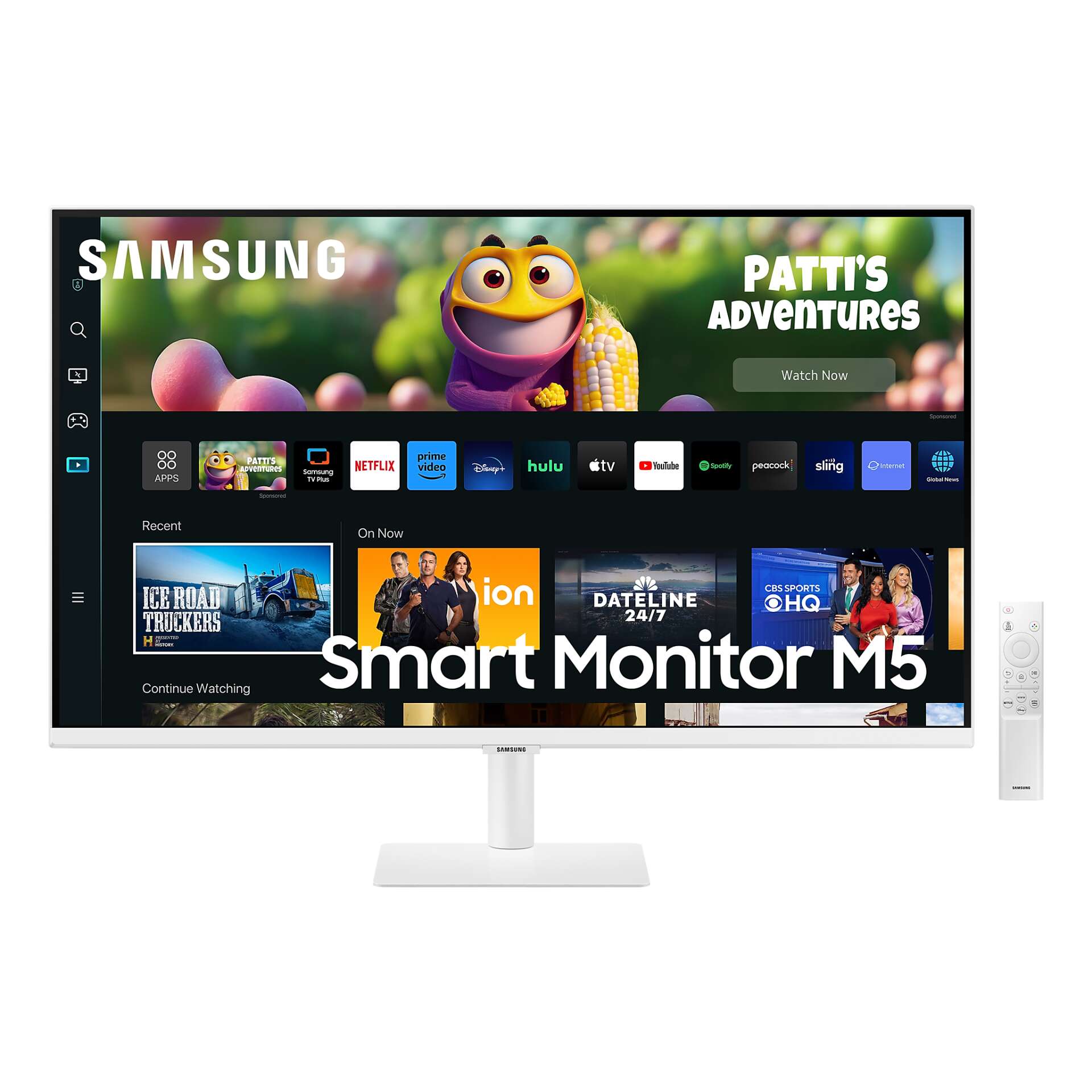 Samsung 32" cm501 smart monitor (bontott) (ls32cm501euxdu/bontott)