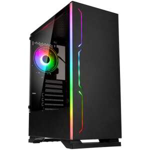 Kolink Inspire K11 ARGB Mid-Tower PC Case with Tempered Glass Side Panel, Black - Kolink