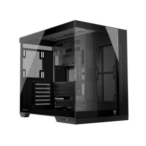 Modecom Volcano Panorama ATX PC Gehäuse mit gehärtetem Glas - Modecom