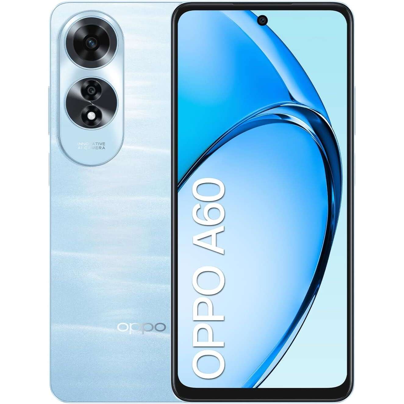Oppo a60 8/256gb dual-sim mobiltelefon kék
