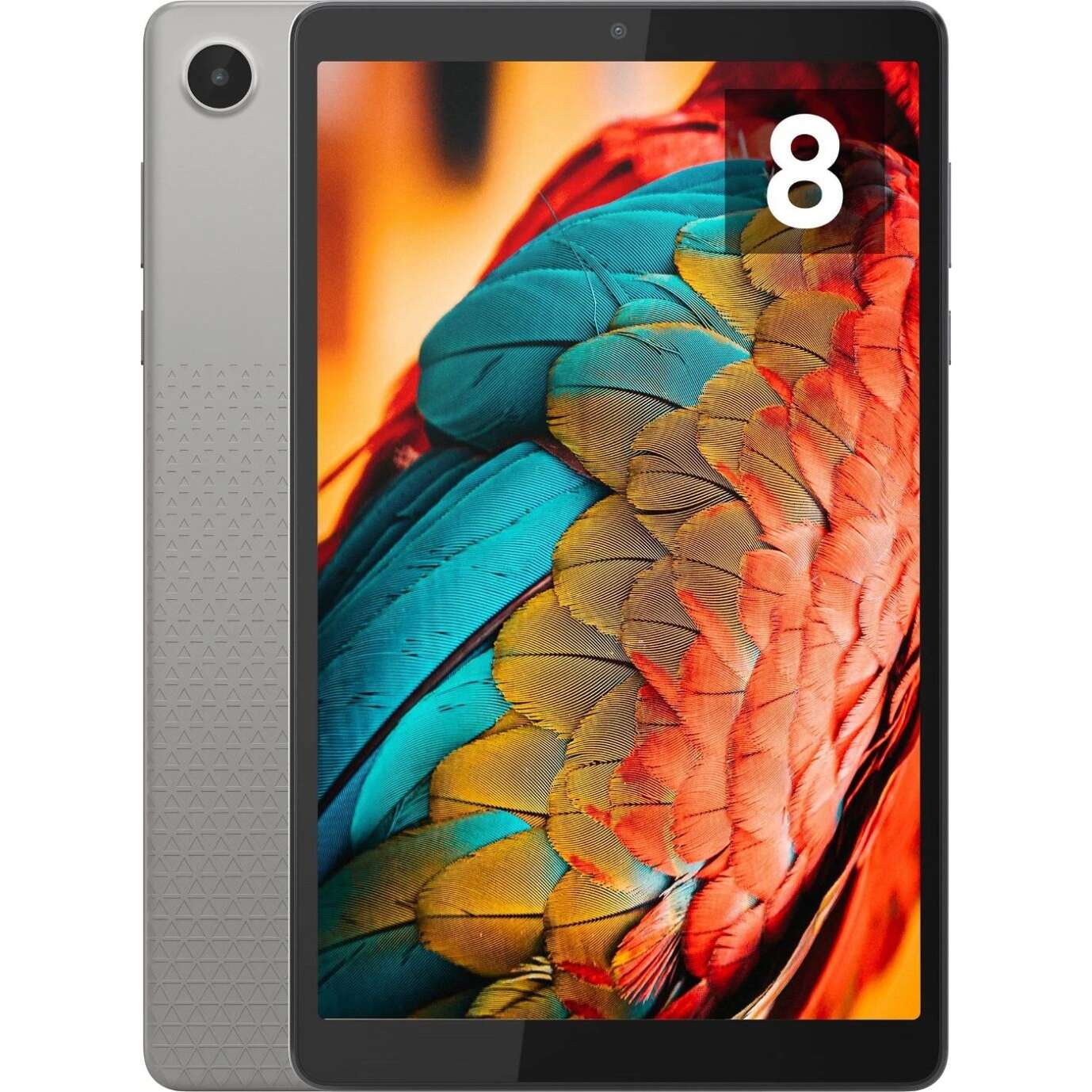 Lenovo tab m8 (4th gen 2024) (tb301xu) tablet  pc 8" 3/32gb wifi + 4g/lte android szürke + átlátszó tok + fólia (zad10002gr)