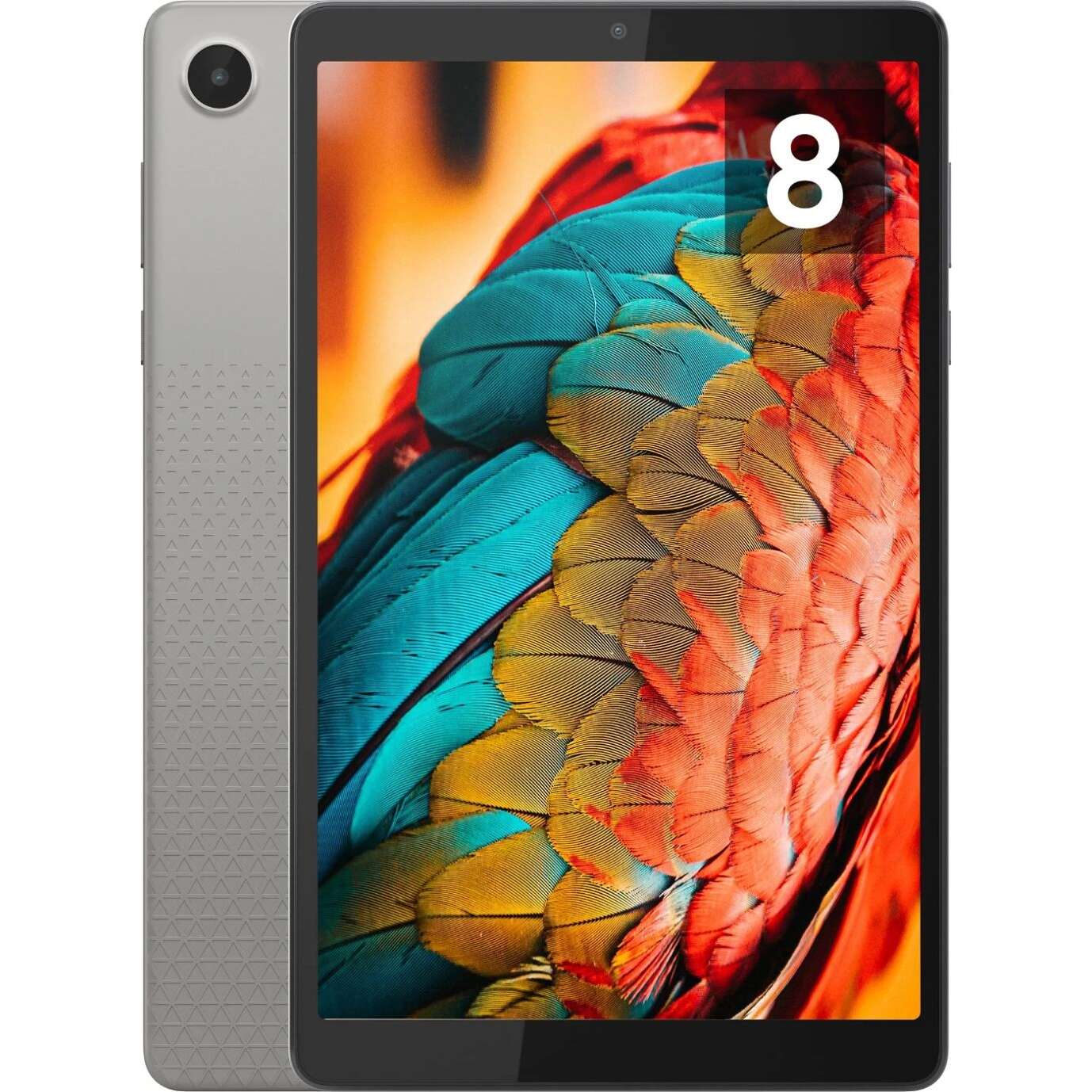 Lenovo tab m8 (4th gen 2024) (tb301fu) tablet  pc 8" 4/64gb android szürke + átlátszó tok + fólia (zad00051gr)