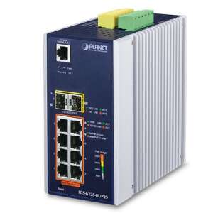 PLANET - Industrieller Gigabit PoE++ Switch - 8 Port - IGS-6325 101856773 - Planet