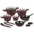 Berlinger Haus Leonardo 15-Piece Cookware Set, pots and pans