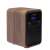 Denver DAB-48GREY Digitalradio mit Holzgehäuse, Seitenansicht