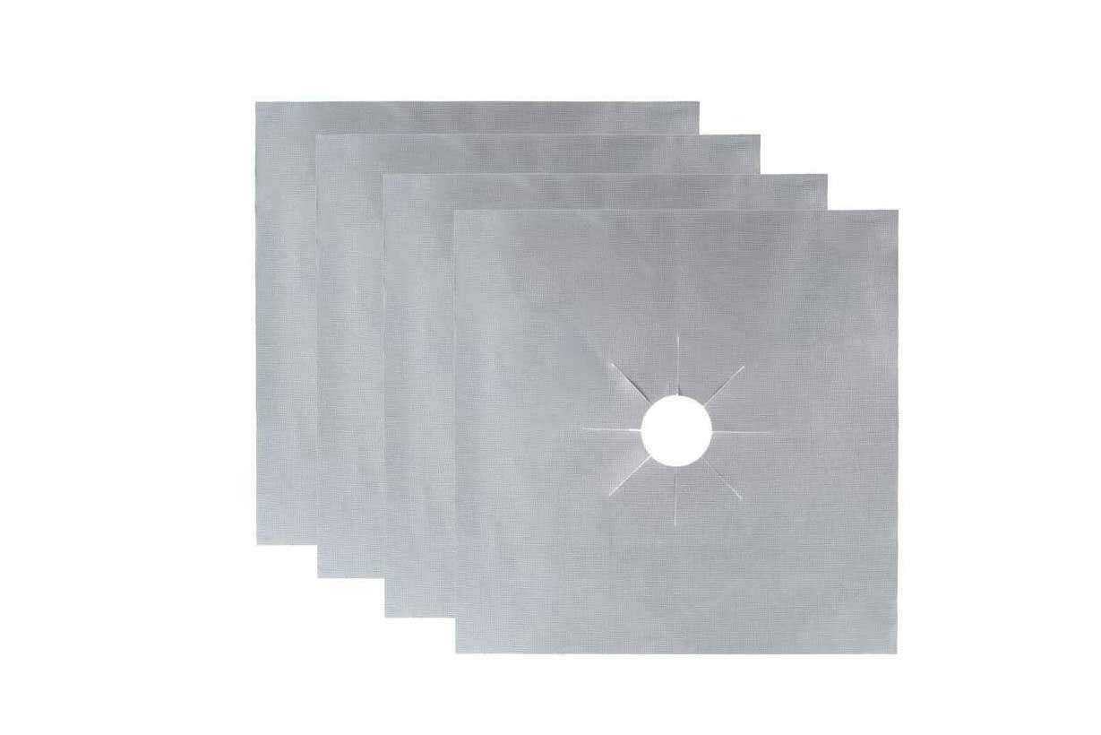 4db tűzhely védőfólia készlet, ezüst, RY2366