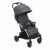 Chicco Goody XPlus stroller, angled view, grey color