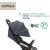 Chicco Goody XPlus stroller extendable canopy with UV50+ protection and water repellent fabric
