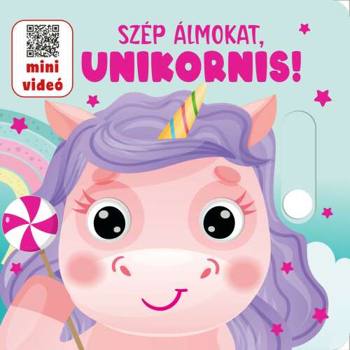 Szép álmokat, Unikornis! książka dla dzieci z jednorożcem na okładce