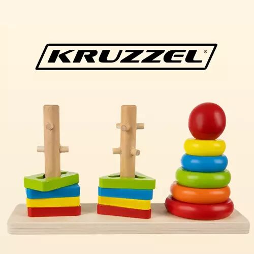 Sorter - puzzle din lemn Kruzzel 19870 138459279