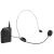 Trevi EM 408 R wireless microphone headset and transmitter
