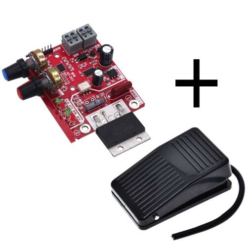 Pedál + Ponthegesztő vezérlő panel 100A