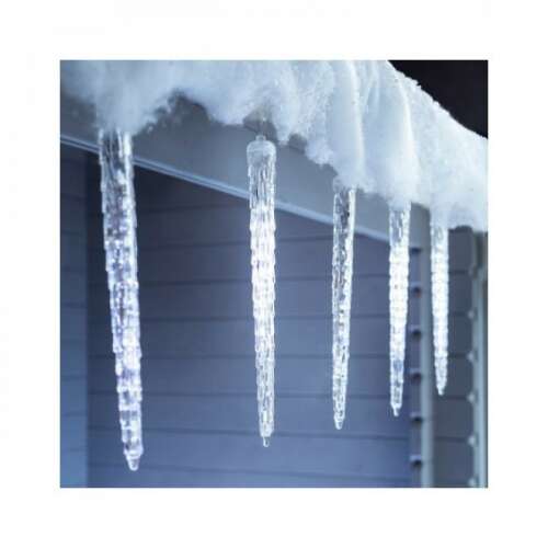 LED-es Jégcsap formájú Karácsonyi fényfüzér/50 cm