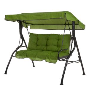 Patio Luna zöld kerti hintaágy 3 személyes - Hintaágy & Hintaszék