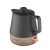Concept RK0062 anthracite ceramic kettle with wood-look base