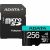 ADATA 256GB Premier Pro microSDXC UHS-I U3 V30 A2 memóriakártya adapterrel