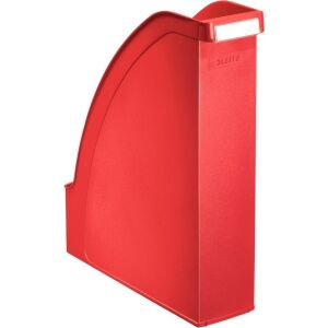 LEITZ "Plus", Gloves, plastic, 70 mm, red 133616372 - Magazine file