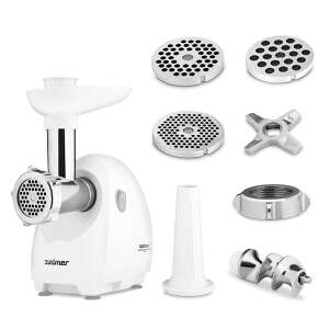 Zelmer ZMM4080B electric meat grinder, white, with accessories - Meat Grinder