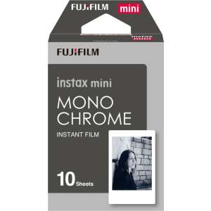 Fujifilm Instax Mini Monochrome - Azonnali Fénykép Film - 10 db
