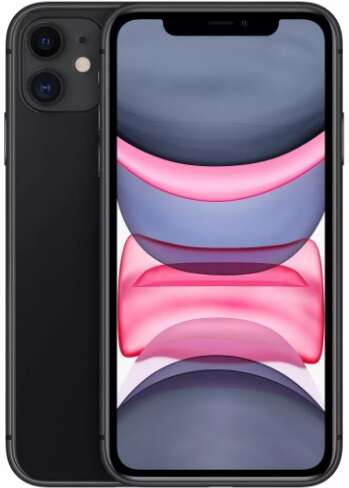 Apple iphone 11 4g 64gb single sim mobiltelefon, fekete
