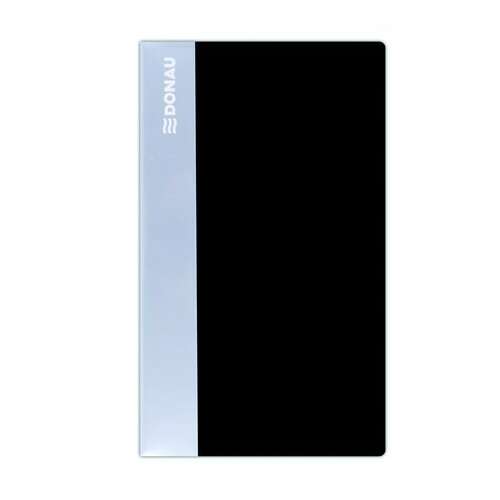 DONAU 240 capacity black business card holder