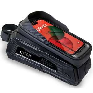 TP V2 Bike "L" 7" Waterproof Bike Phone Holder with Sunshade, Black - Tech-Protect