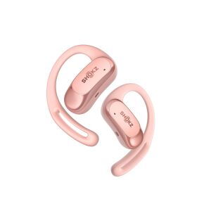 Shokz OpenFit Air pink true wireless sport earbuds - Headphone and Bluetooth Speaker