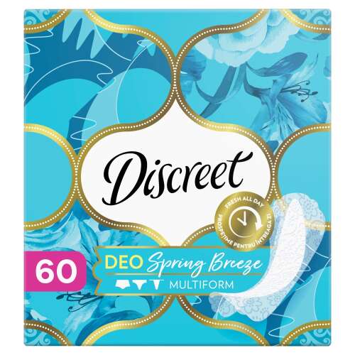 Discreet Multiform Spring Breeze intim betétek, 60 darabos csomag