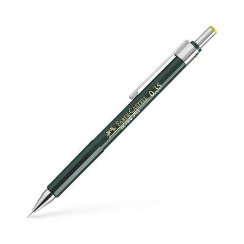 Faber-Castell TK-Fine 9713 0,35 mm mechanikus ceruza, zöld - Rotring ceruza