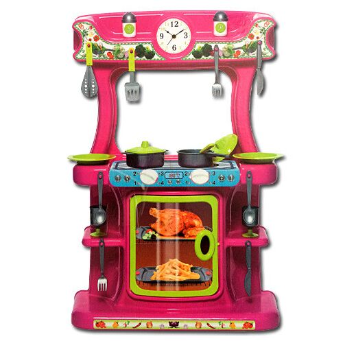 Kuchnia do zabawy Dorex Czerwona z akcesoriami