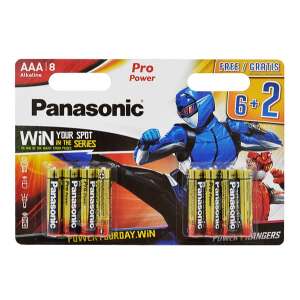 Panasonic Pro Power AAA alkáli elemek, 8 db-os csomag - Panasonic