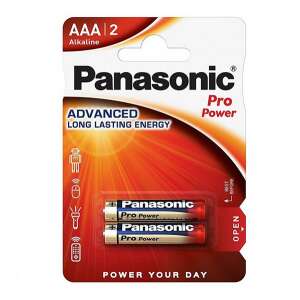 2 db Panasonic Pro Power AAA alkáli elem - Panasonic